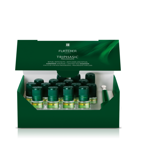 René Furterer: Triphasic Hair Loss Treatment For Progressive Hair Loss - 16 X 5,5 ML